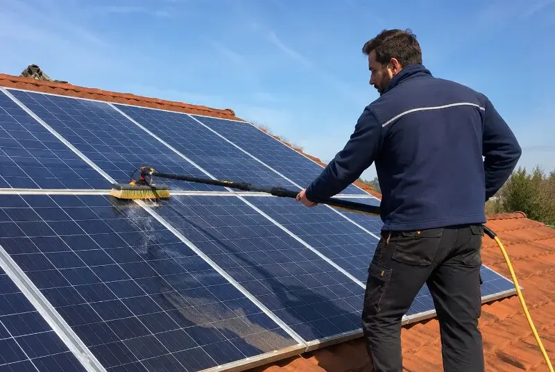 Nettoyage et entretien de panneaux solaires à Saint-Julien-du-Puy