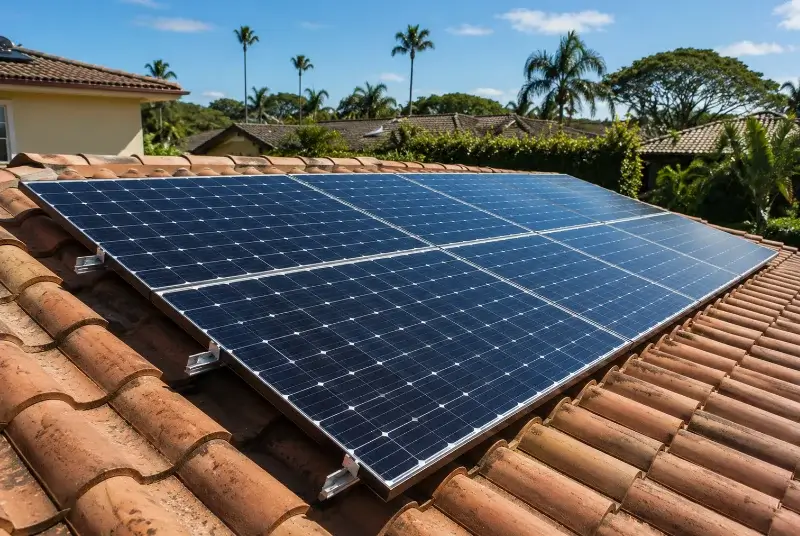 Installation de panneaux solaires à Saint-Julien-du-Puy